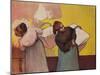 'Les Blanchisseuses', c1878-Edgar Degas-Mounted Giclee Print