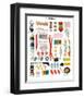 Les Bonbons-null-Framed Art Print