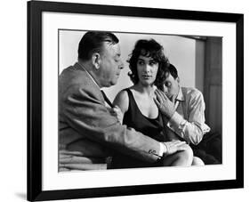 LES BONNES FEMMES (The Good Times Girls) by Claude Chabrol with Albert Dinan, Bernadette Lafont and-null-Framed Photo