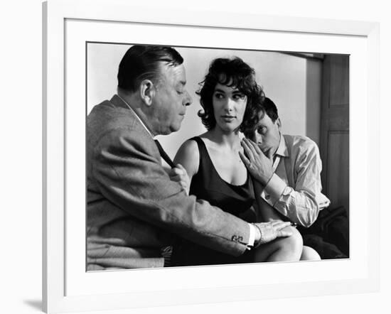 LES BONNES FEMMES (The Good Times Girls) by Claude Chabrol with Albert Dinan, Bernadette Lafont and-null-Framed Photo