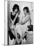 LES BONNES FEMMES (The Good Times Girls) by Claude Chabrol with Bernadette Lafont and Stephane Audr-null-Mounted Photo