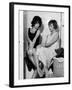 LES BONNES FEMMES (The Good Times Girls) by Claude Chabrol with Bernadette Lafont and Stephane Audr-null-Framed Photo