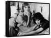 LES BONNES FEMMES (The Good Times Girls) by Claude Chabrol with Stephane Audran and Bernadette Lafo-null-Framed Stretched Canvas