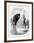 Les Bons Bourgeois: the Best Position to Get a Nice Daguerreotype Portrait-Honore Daumier-Framed Giclee Print