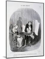 Les Bons Bourgeois-Honore Daumier-Mounted Giclee Print