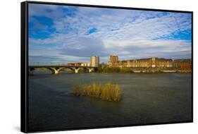 Les Bords De Garonne (Toulouse - France)-null-Framed Stretched Canvas