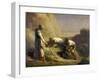 Les botteleurs de foin-Jean-Fran?ois Millet-Framed Giclee Print