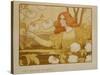Les Boules de Neige, circa 1900-Paul Berthon-Stretched Canvas