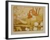 Les Boules de Neige, circa 1900-Paul Berthon-Framed Giclee Print