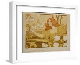 Les Boules de Neige, circa 1900-Paul Berthon-Framed Giclee Print