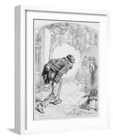 Les Boules, Plate 11 from Les Toquades, 1858-Paul Gavarni-Framed Giclee Print