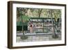 Les Bouquinistes, Paris-Isy Ochoa-Framed Giclee Print