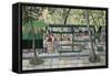 Les Bouquinistes, Paris-Isy Ochoa-Framed Stretched Canvas