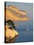 Les Calanques and Massif de la Canaile, Provence, France-David Barnes-Stretched Canvas