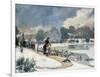 Les canards au bois de Boulogne (jardin d'acclimatation)-Emile Guillier-Framed Giclee Print