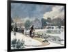 Les canards au bois de Boulogne (jardin d'acclimatation)-Emile Guillier-Framed Giclee Print