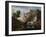 Les cascatelles de Tivoli-Claude Joseph Vernet-Framed Giclee Print