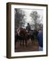 Les Cavaliers THE HORSE SOLDIERS by John Ford with John Wayne, 1959 (photo)-null-Framed Photo