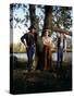 Les Cavaliers THE HORSE SOLDIERS by John Ford with John Wayne, Constance Towers and William Holden,-null-Stretched Canvas