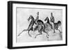 Les Cavaliers-Constantin Guys-Framed Giclee Print