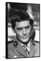 Les Centurions LOST COMMAND by MARK ROBSON with Alain Delon, 1966 (b/w photo)-null-Framed Stretched Canvas