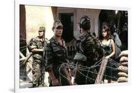 Les Centurions LOST COMMAND by MARK ROBSON with Alain Delon and Claudia Cardinale, 1966 (photo)-null-Framed Photo