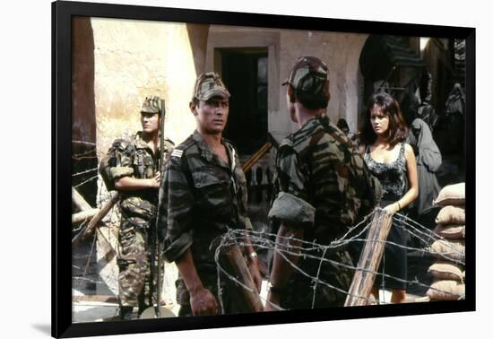 Les Centurions LOST COMMAND by MARK ROBSON with Alain Delon and Claudia Cardinale, 1966 (photo)-null-Framed Photo