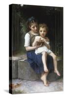 Les Cerises-Elizabeth Bouguereau-Stretched Canvas