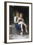 Les Cerises-Elizabeth Bouguereau-Framed Giclee Print