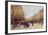 Les Champs Elysees, Paris-Eugene Galien-Laloue-Framed Giclee Print