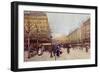 Les Champs Elysees, Paris-Eugene Galien-Laloue-Framed Giclee Print