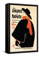 Les Chansonniers de Montmartre-Henri de Toulouse-Lautrec-Framed Stretched Canvas