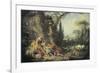 Les Charmes de la Vie Champetre-Francois Boucher-Framed Premium Giclee Print