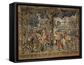 Les Chasses de Maximilien dites "Belles chasses de Guise"-Orley Barend Van-Framed Stretched Canvas