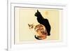 Les Chats-Th?ophile Alexandre Steinlen-Framed Premium Giclee Print