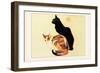 Les Chats-Th?ophile Alexandre Steinlen-Framed Art Print