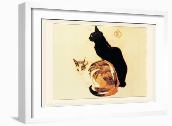 Les Chats-Th?ophile Alexandre Steinlen-Framed Art Print