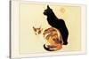 Les Chats-Th?ophile Alexandre Steinlen-Stretched Canvas