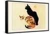 Les Chats-Théophile Alexandre Steinlen-Framed Stretched Canvas