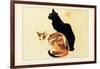 Les Chats-Théophile Alexandre Steinlen-Framed Art Print