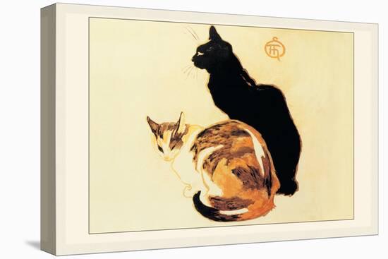 Les Chats-Théophile Alexandre Steinlen-Stretched Canvas