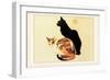 Les Chats-Théophile Alexandre Steinlen-Framed Premium Giclee Print