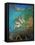 Les Chevaux D'Apollo-Odilon Redon-Framed Stretched Canvas