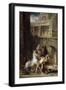 Les Chevaux de Diomede-Gustave Moreau-Framed Giclee Print