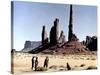 Les Cheyennes CHEYENNE AUTUMN by JohnFord, 1964 (photo)-null-Stretched Canvas