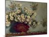 Les Chrysanthèmes-Claude Monet-Mounted Giclee Print