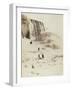 Les chutes du Niagara sous la neige-George Barker-Framed Giclee Print