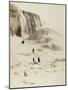 Les chutes du Niagara sous la neige-George Barker-Mounted Giclee Print