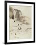 Les chutes du Niagara sous la neige-George Barker-Framed Giclee Print