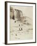 Les chutes du Niagara sous la neige-George Barker-Framed Giclee Print